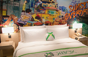 电玩度假两全其美 来Xbox套间开房吧