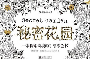 万万没想到 风靡全球的减压填色书《秘密花园》将拍电影