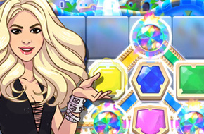 不玩小鸟了 这次Rovio携手夏奇拉带来了一款三消游戏