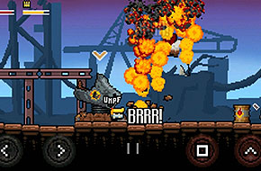 橘子像素招牌射击游戏续作《像素魂斗罗2 Gunslugs2》重装出发