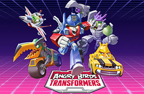 擎天鸟和霸天猪首度亮相 《愤怒的小鸟之变形金刚 Angry Birds Transformers》年内推出