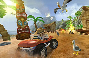 动作竞速新品《沙滩赛车竞速 Beach Buggy Racing》八月来袭