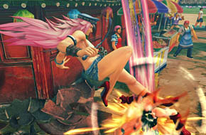 《街头霸王4：竞技场 Street Fighter IV Arena》上手视频曝光