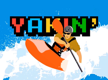 手持划桨激流勇进 像素风划艇跑酷《Yakin》为你带来夏日激爽