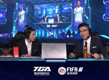 TGA夏季总决赛《FIFA足球世界》 宇宇一路连胜夺冠军   